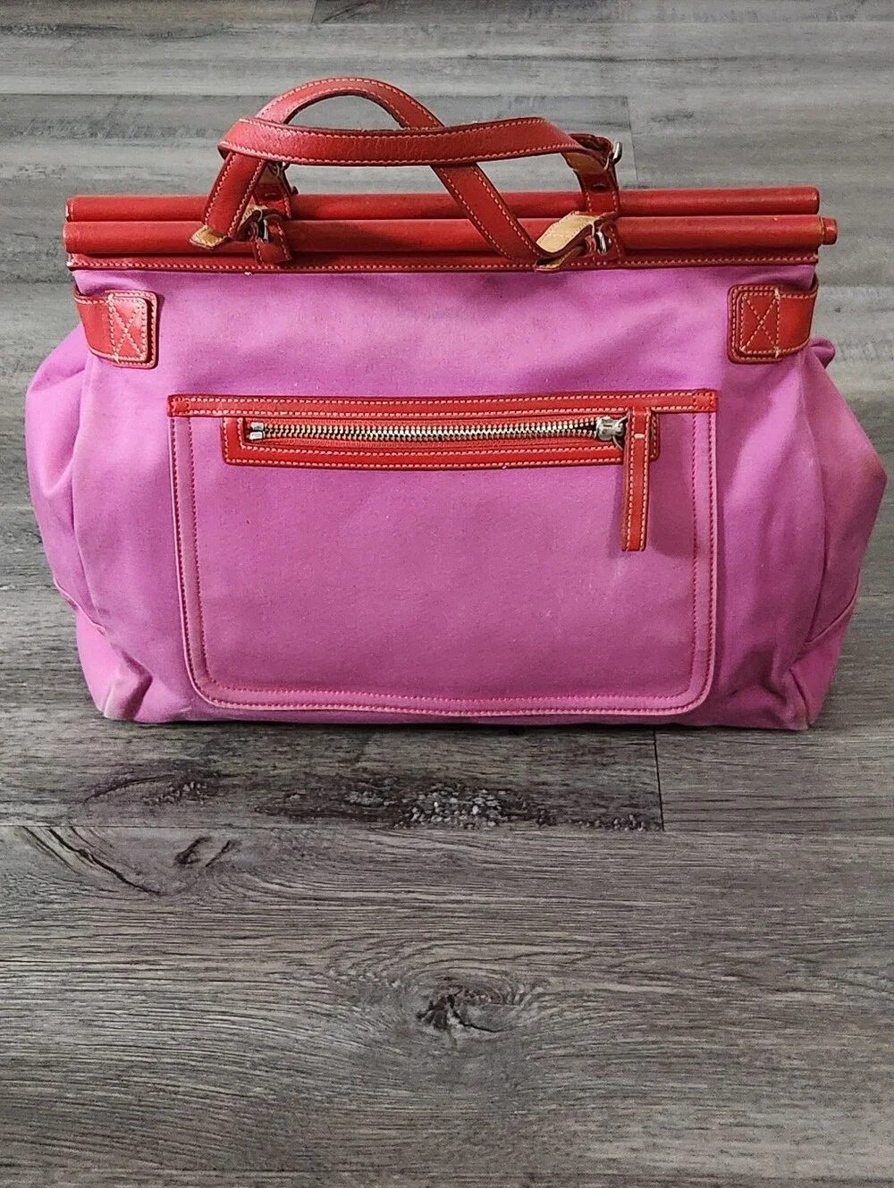 Rare!Coach‎ Hampton Turnlock Satchel